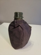 Manierka z pokrowcem MFH Plastic Canteen 1 l - Olive