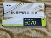  Karta graficzna NVIDIA MSI GeForce RTX 5070 Inspire 3X OC