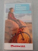 Mapa rowerowa mazowsza na północ od Warszawy 