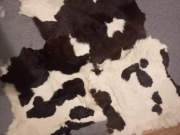 Skóry cielęce, komplet 3szt ,NOWE