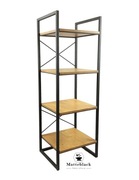 Stylowy, solidny regał loftowy. Nowy