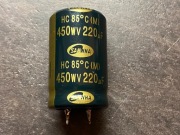 Kondensator Samwha 220uF 450V