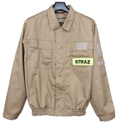 Ubranie koszarowe dla OSP i PSP - poliamid - rozm A1-D4 - czarne lub beż