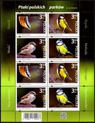 Ark. 2x(5214 - 5217) Ptaki polskich parków