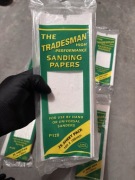 Tradesman papier ścierny P120 6x 25szt 100x280mm do szlifierki