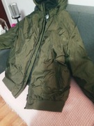 Kurtka khaki meska 2XL zimowa Pitbul kaptur