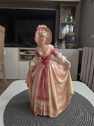 Piękna duża figurka dama  Hertwig Katzhutte 31cm