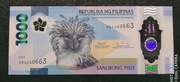 Filipiny 1000 pesos 2022 UNC