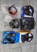 Pakiet słuchawek- sprawne - czytaj opis