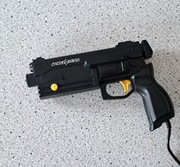 Pistolet Virtua Gun, Sega Saturn, model 2, czarny, sprawny