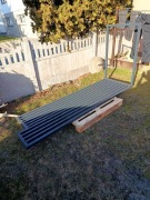 Nowoczesne Daszki nad drzwi wejściowe z lamelami Spawane na Wymiar