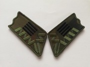 Stopień strzelecki patki wz93 gaszone plutonowy ZS