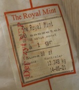 1 GR GROSZ 2014 ROYAL MINT - FOLIAK 8.000 SZTUK, RARYTAS, UNIKAT