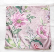 pastelowa poszewka na poduszkę 40x40, kwiaty poszewka 40x40 boho