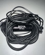 Mikrofon krawatowy BOYA BY-DM1 + pokrowiec pod iOS (lighting)