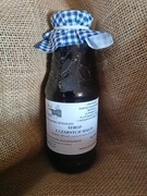 Syrop malinowy, z czarnych malin 330ml domowy od rolnika