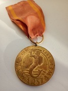 Medal za Warszawę, 1939-1945. Oryginalna wstążka.