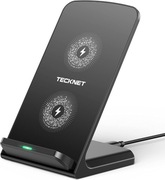 TECKNET, 15 W szybka bezprzewodowa podstawka ładująca IPHONE 15 / GALAXY