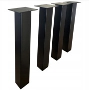 Metalowe nogi do stołu.