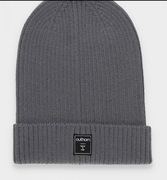 OUTHORN Czapka beanie męska - szara L/XL eko