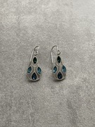 Kolczyki srebrne z kryształami - Pavoni, YES