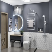 Projekt łazienki, kuchni, salonu, wizualizacja 3D