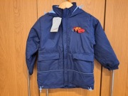 kurtka przejściówka chłopięca rozmiar 116 zestaw 3 sztuk