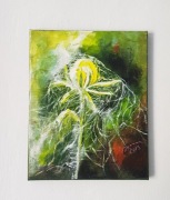 Ręcznie malowany obraz akrylowy - Joanna