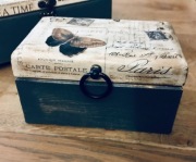 Drewniana herbaciarka Romantic Shabby Chic
