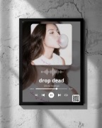 Plakat Olivia Rodrigo „drop death”