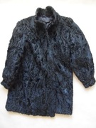 Futro naturalne damskie karakuły vintage