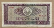 banknot 10 Lei 1966 rok, Rumunia