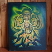 Obraz olejny - Królowa lodu