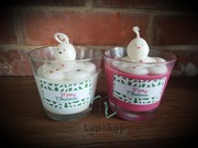 Swieczki sojowe bałwanek 