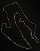 Masywny naszyjnik ze stali 316L w eleganckim pudełku - idealny na prezent