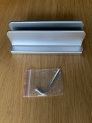 Unitek Pionowy stojak do laptopa (aluminium) silver