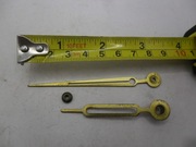 PIĘKNE MOSIĘŻNE WSKAZÓWKI DO STAREGO ZEGARA