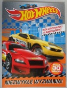Kolorowanka Hot Wheels Niezwykłe wyzwania!
