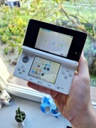 Nintendo (Old) 3DS, stan bardzo dobry, biały, nowa bateria, akcesoria