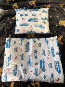 Zestaw poduszka plus kołderka minky 