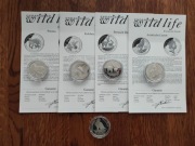 Cook Islands - monety srebrne - kolekcja 1991