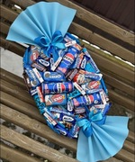 Słodki bukiet dla mężczyzny  Kinder, Snickers, Oreo, Pepsi || Prezent