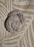 Włóczka angora merino, jedwab duży motek 200g szary podróży róż