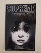 SUPREME Margaret Keane  SS24 naklejka 