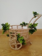 Koszyczek wózek z listkami