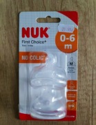 2 smoczki NUK First Choice+