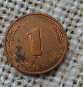 Niemcy RFN 1 pfennig 1986 J