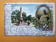 GLATZ  - KŁODZKO  pomnik obieg 1902 rok 