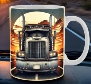 Prezent dla kierowcy ciezarowki tira smieszny kubek dla chlopaka meza mezcz