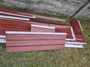 Podbitka dachowa BRYZA PVC orzech